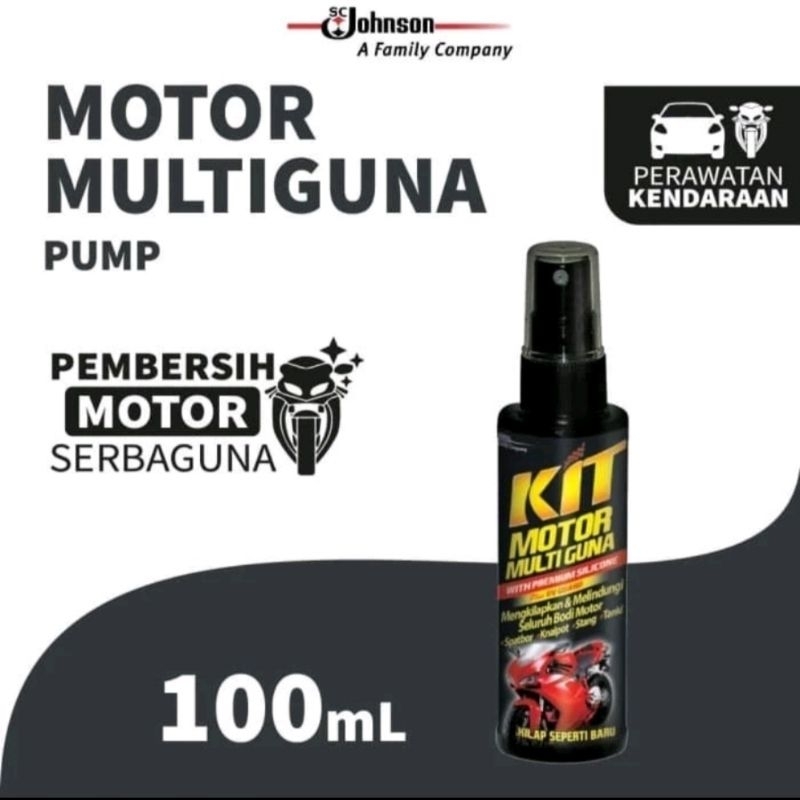Kit Motor Multiguna Spray 100 ml Kit Body Botol Semprot Pengkilap Bodi