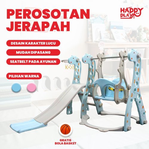 Perosotan Anak dan Ayunan Prosotan Anak dan Ayunan Murah Mainan Ayunan Perosotan Anak Karakter Lucu 