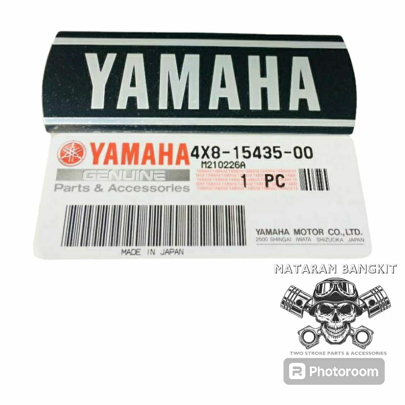 Emblem Blok Mesin Blok Calter RX Spesial Yt115