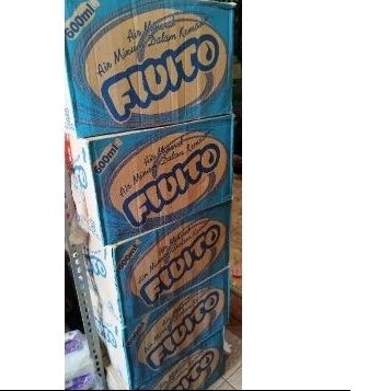 

fluito 600ml 1 dus isi 24 botol