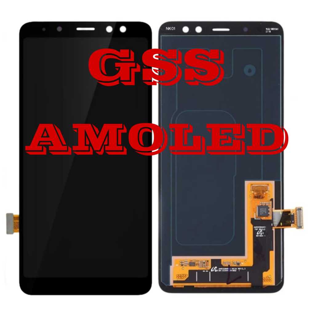 LCD TOUCHSCREEN SAMSUNG GALAXY A8 PLUS 2018 / A730 - AMOLED