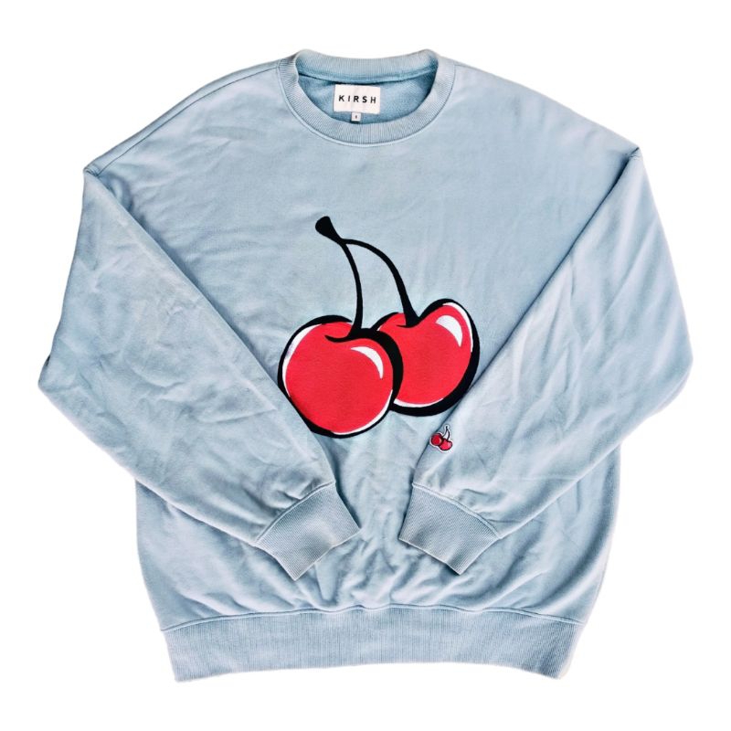 CREWNECK KIRSH* BIG CHERRY