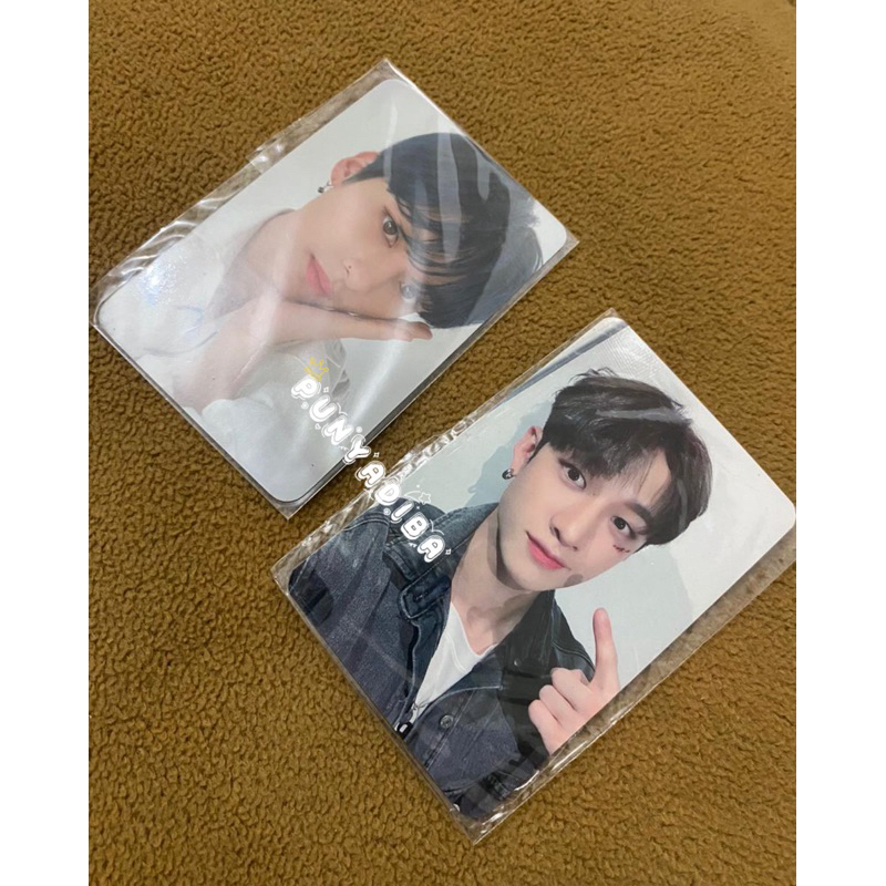 [ready stock, take all only] photocard pc poca bangchan swid inlife + lee know r12 nacific