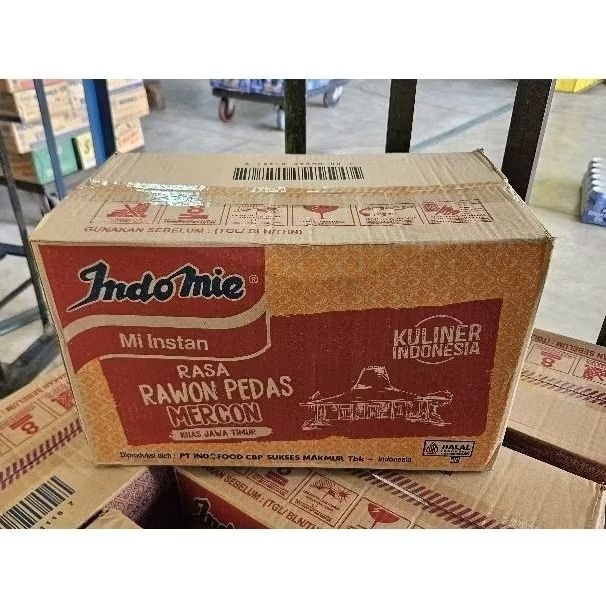 

CTN 40S - MI INDOMIE RAWON PEDAS MERCON / MIE INDOMIE KUAH ISI 40 PCS