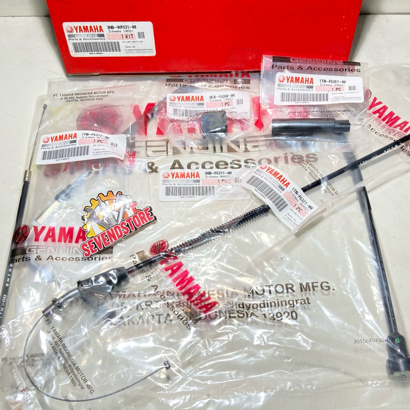 Kabel gas set 3HB Cable Throttle Kit RX King lama cobra RXS RX Special Original YGP