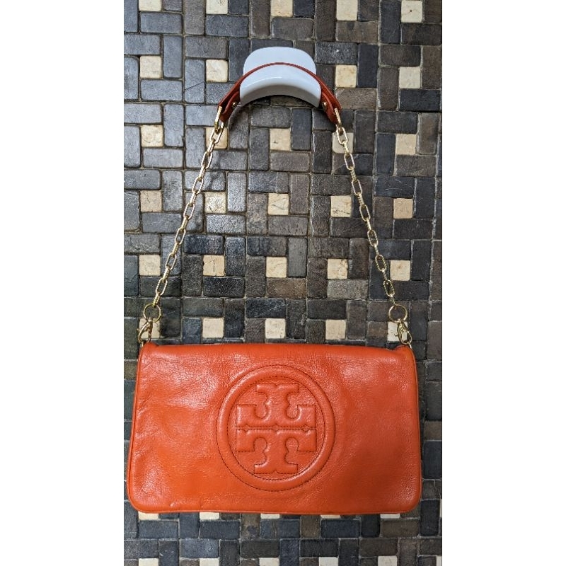Tas bahu/clutch merk Tory Burch