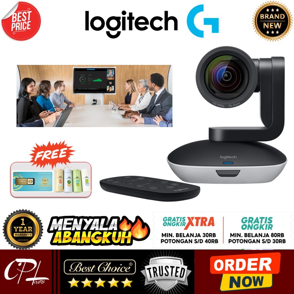 Logitech PTZ PRO 2 Webcam Video Conference Camera