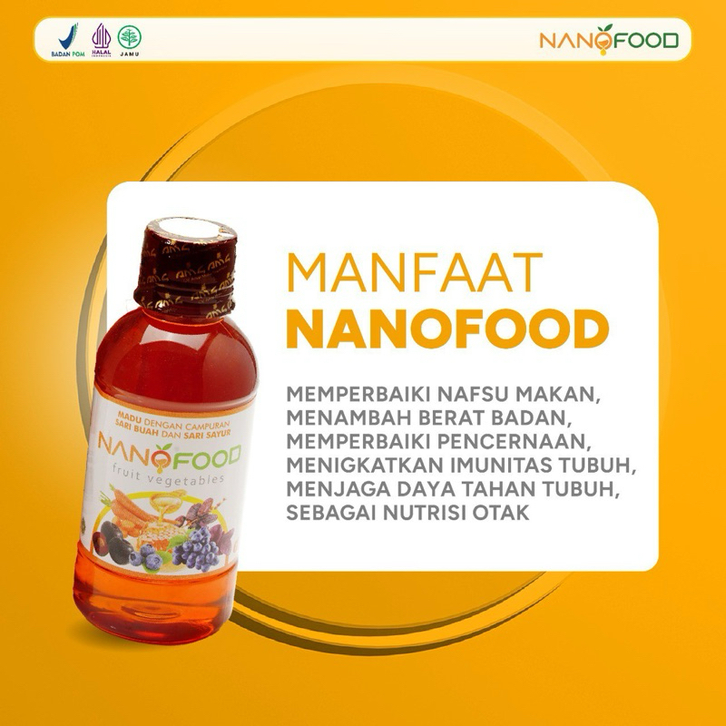Nano Food Penambah nafsu makan madu penggemuk
