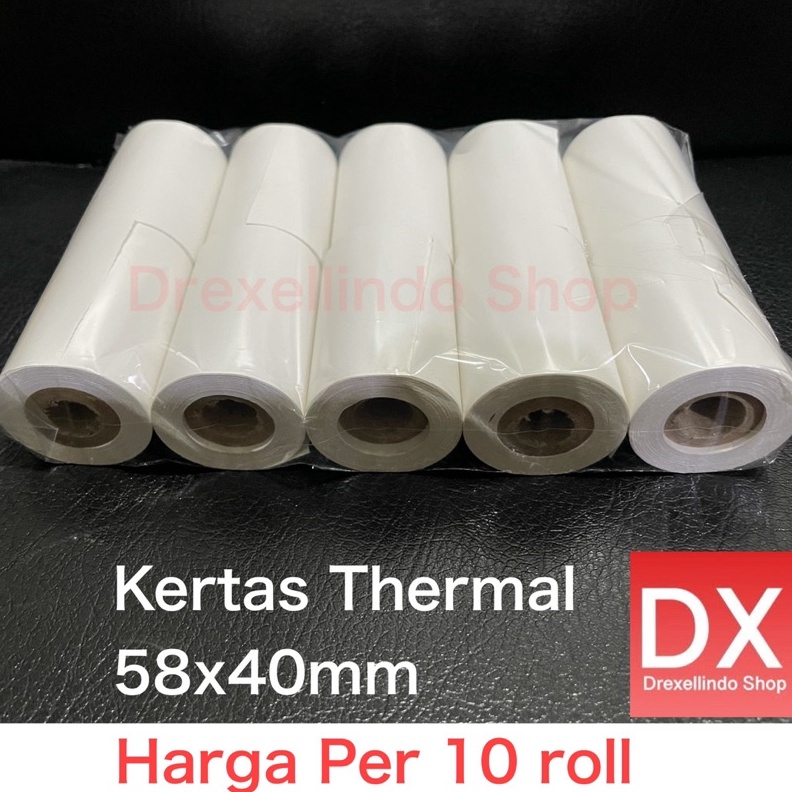 

Kertas Thermal Printer 58x4 per 1 roll ART O9Z8