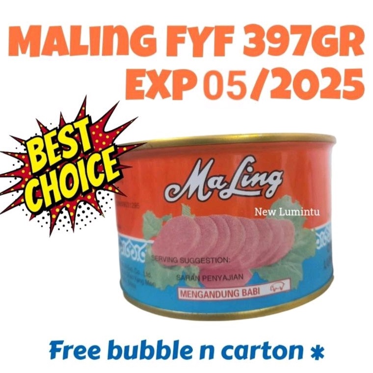 

KODE PRODUK IJFM7738 Maling FYF pork ham ujanruk kemasan 397 gr