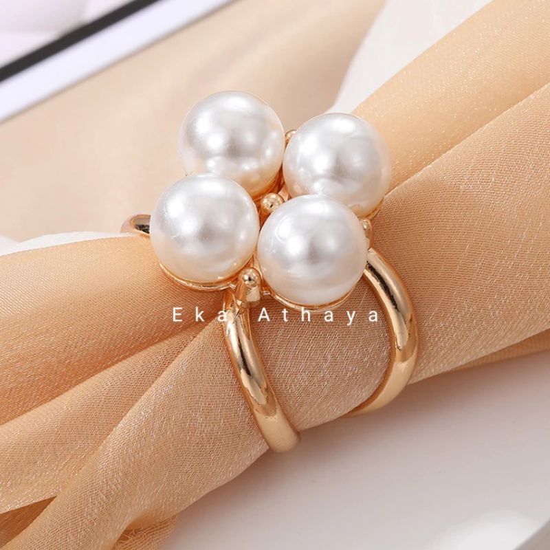 bros ring jilbab bross cincin gesper hijab premium elegan