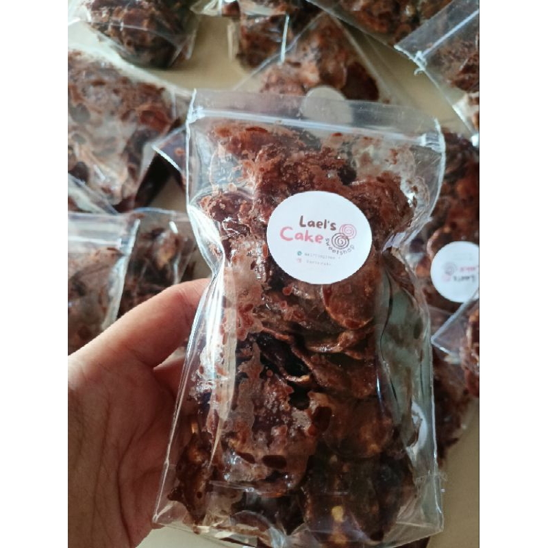 

keripik pisang cokelat/banana chips choco