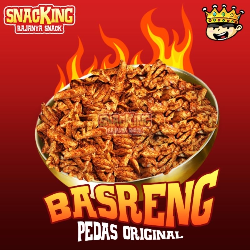 

Basreng Stik Pedas Original 70gr