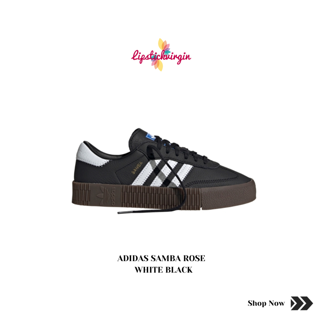 Adidas Sambarose Black White