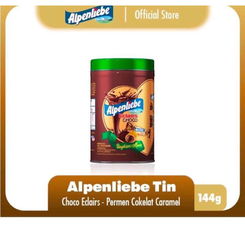 

alpenliebe enclairs 144g paketan isi 40/kaleng