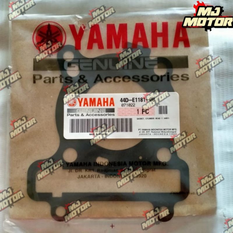 PAKING CYLINDER HEAD XEON KARBU ORIGINAL YAMAHA 44D-E1181-00