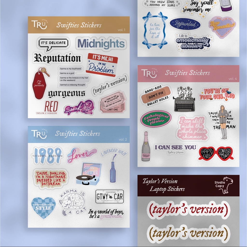 

Tru. Taylor Swift Stickers Pack