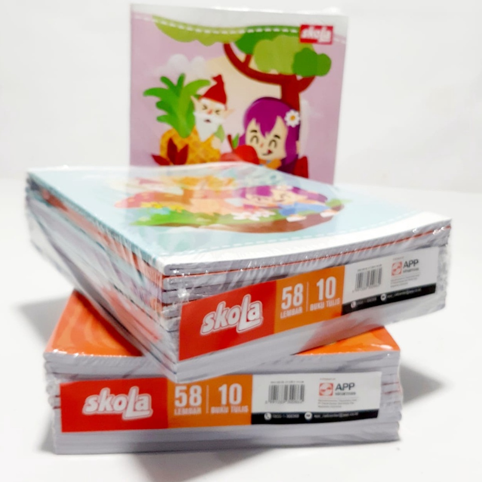 

HARGA GROSIR 1PACKS1PCS BUKU TULIS SIDU 58LBR EDISI BARU SKOLA ORIGINAL ART L5B5