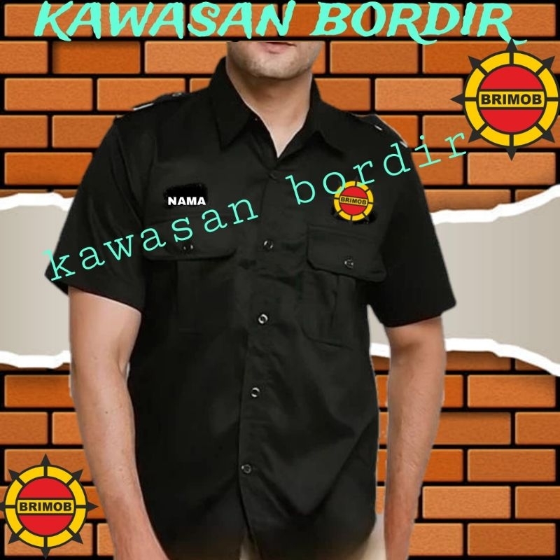 Terbaru seragam brimob kemeja brimob baju brimob pdh brimob kemeja korps Brimob seragam korps Brimob