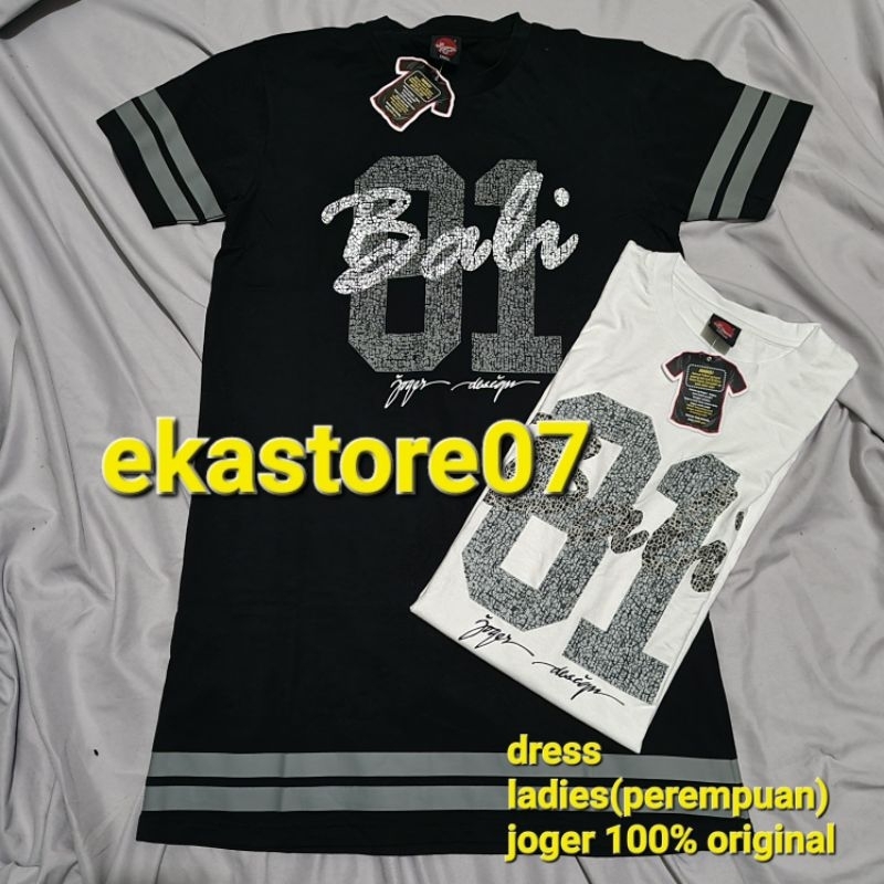 Dress ladies Joger Bali Original 100% kaos wanita
