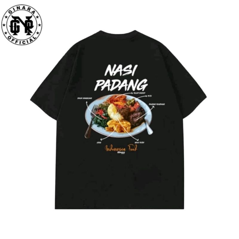 KAOS NASI PADANG INDONESIAN FOOD