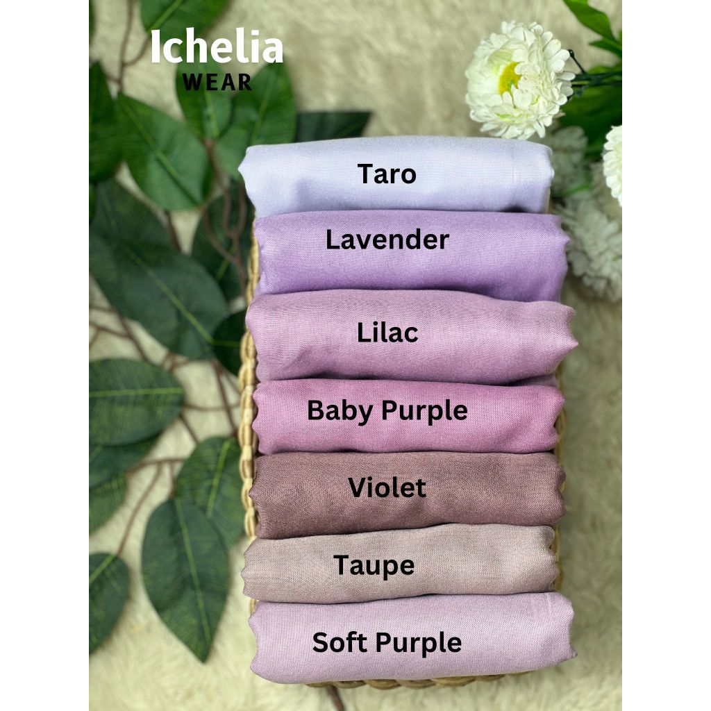 [WARNA PERUNGUAN] Hijab Segi Empat Voal Paris Premium