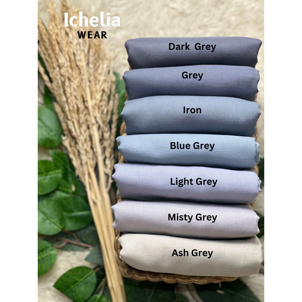 [WARNA PERABUAN] Hijab Segi Empat Voal Paris Premium