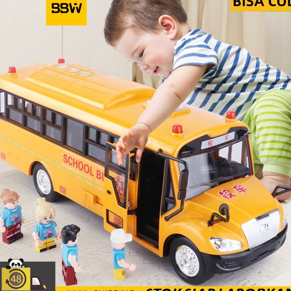 Pasti Keren  Diecast Bus City Luxury line Shimura 132 Miniatur Bus AKAP Full Lampu Bisa Oleng Dan Be