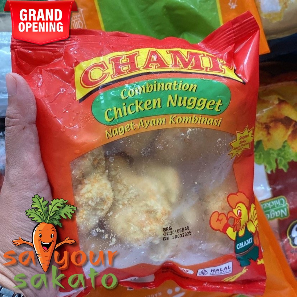 

Nuget Ayam Kombinasi Chicken Nugget 250gr - Saiyour Sakato