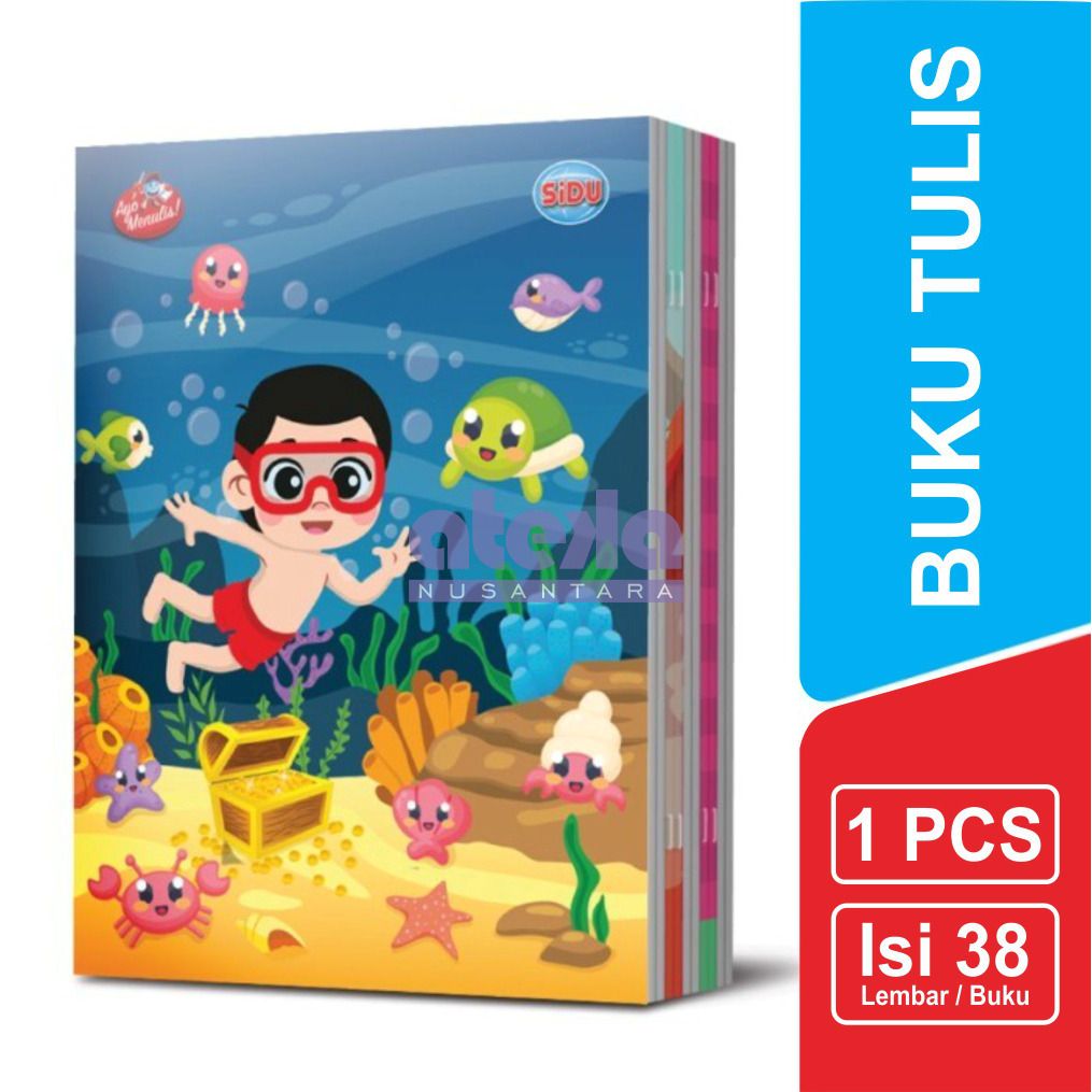 

Buku Tulis SiDU 38 Lembar - Satuan / 1 pcs