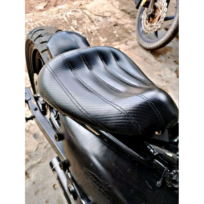 Jok Doble Seat Per Chopper Bobber Custom
