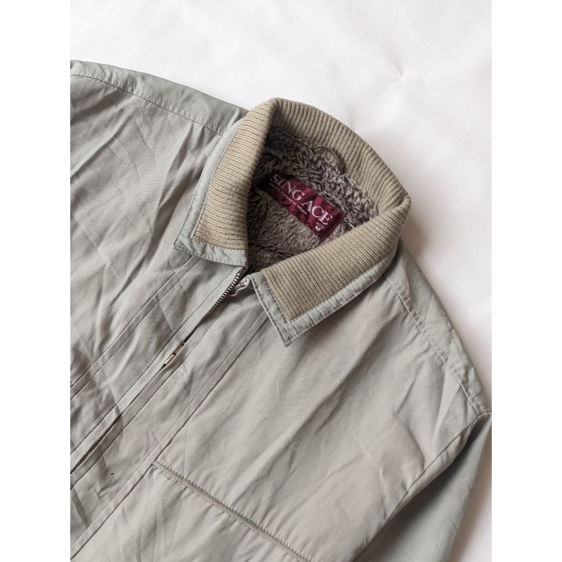 SINGACE CASUAL FLIGHT INNER SHERPA JACKET