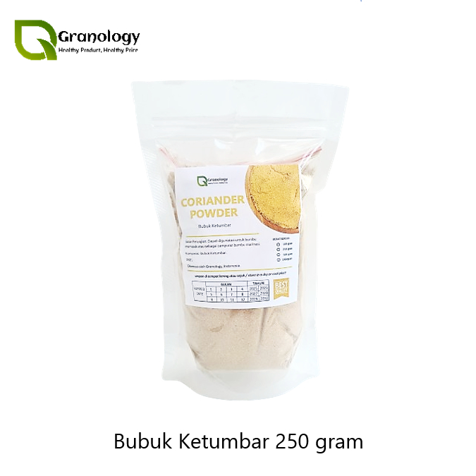 

Bubuk Ketumbar / Coriander Powder (250 gram) by Granology