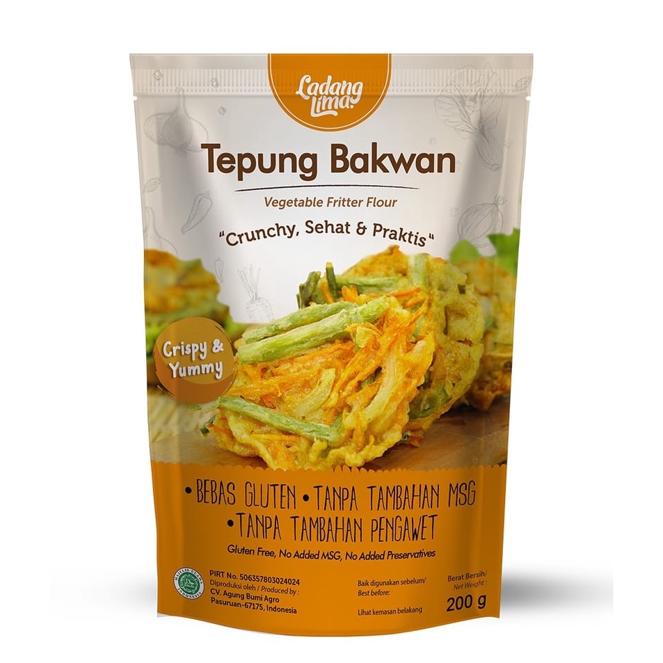 

KODE PRODUK 76WTF8796 Ladang Lima Tepung Bakwan 2gr Gluten Free