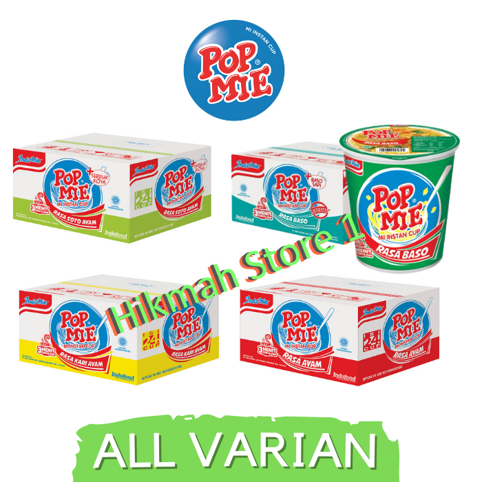 

Pop Mie DUS (isi 24) per KARTON