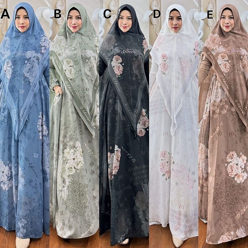 Adha Syari by Dzhira || Set Gamis Syari