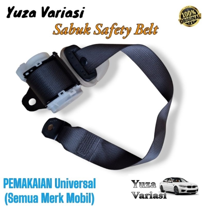 Sabuk Pengaman Safety Belt Mobil Universal / Safety Belt Jok Depan Mobil Universal Sabuk Pengaman Ba