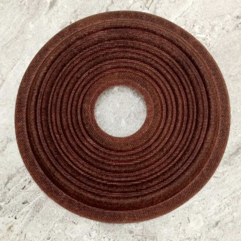 BARU DAMPER / DEMPER 12 SUBWOOFER SOUNDWAVE DIAMETER LUAR 15 CM LUBANG SPOOL 35 mm....TINGGI 5 MM