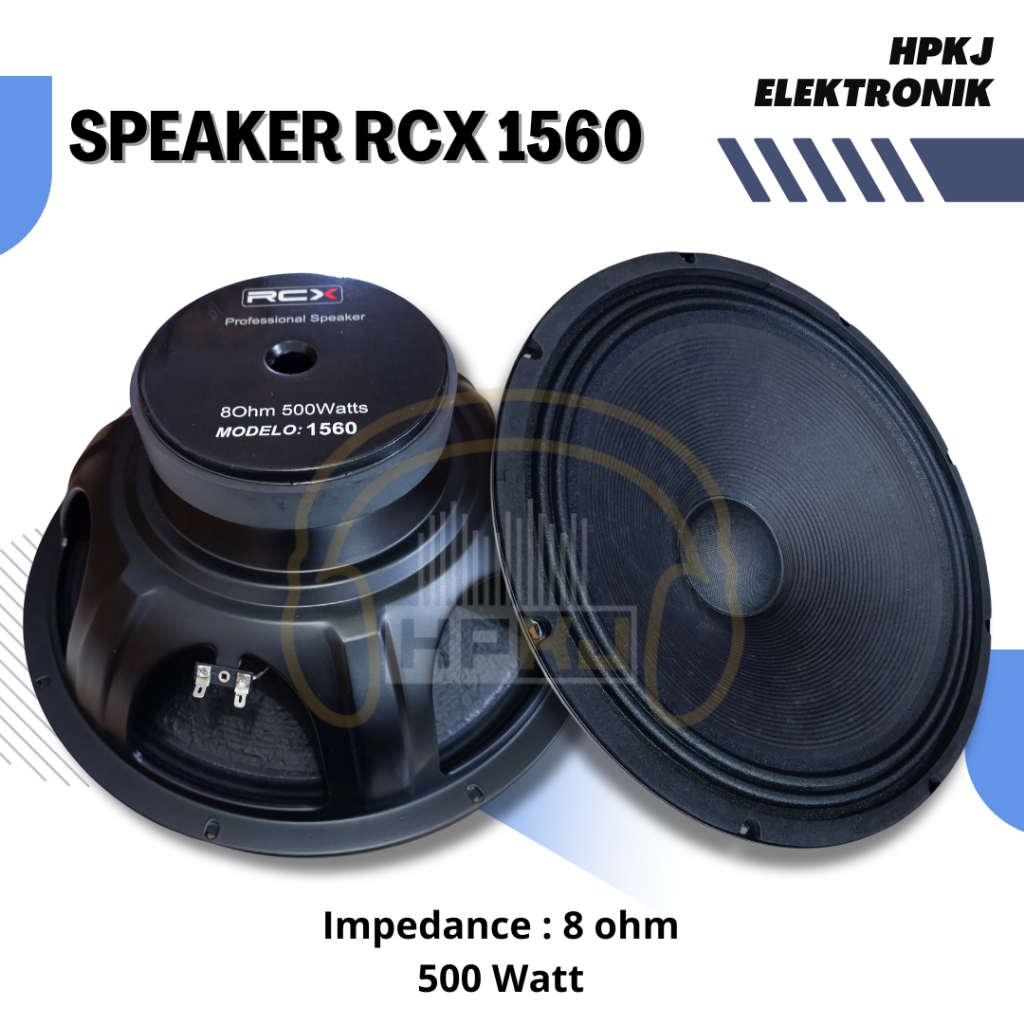 SPEAKER RCX 1560 15INCH Speaker speker rcx 1560 15 inch