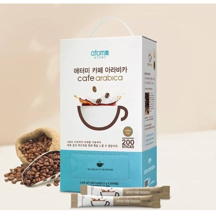 

Caffee arabica / Kopi Arabika korea (200 sachet) original 100%