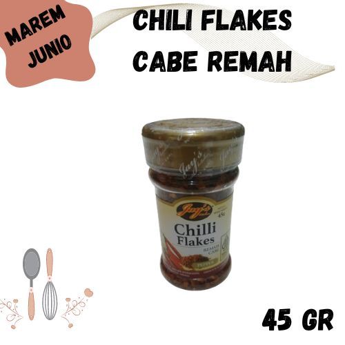 

Jays Chili Flakes Cabe Kasar 45 Gr