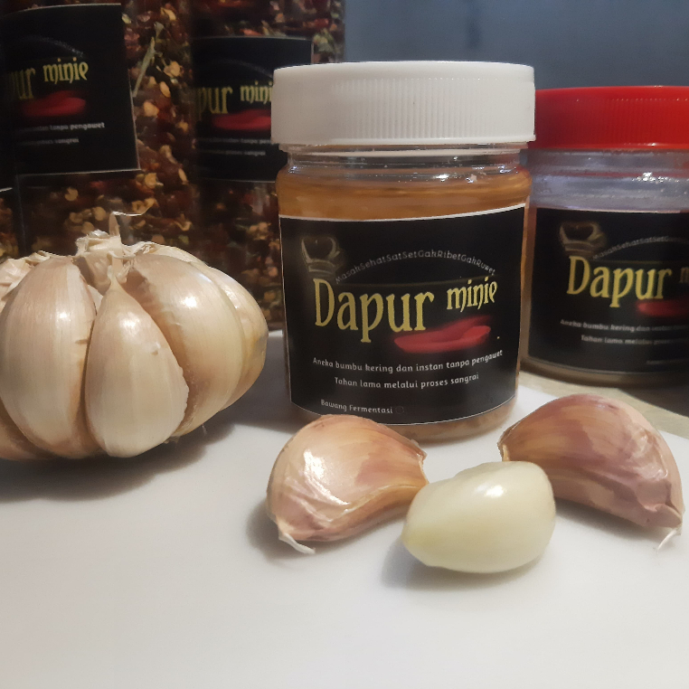 

Bawang Halus Siap Pakai. Bawang Putih asli. Tanpa Bahan Pengawet