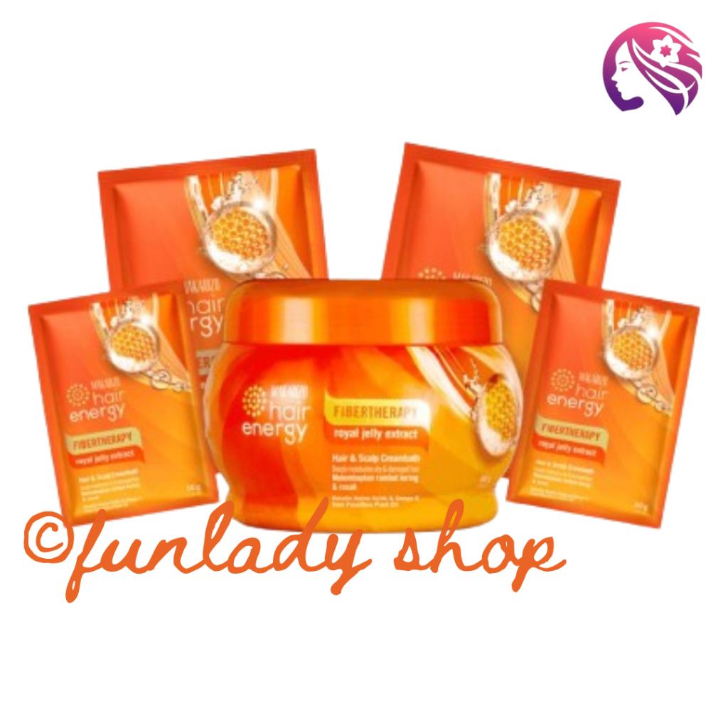Makarizo Hair Energy Fibertherapy Hair & Scalp Creambath Royal Jelly