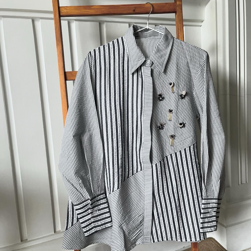 Jenna & Kaia - Aline Top Navy