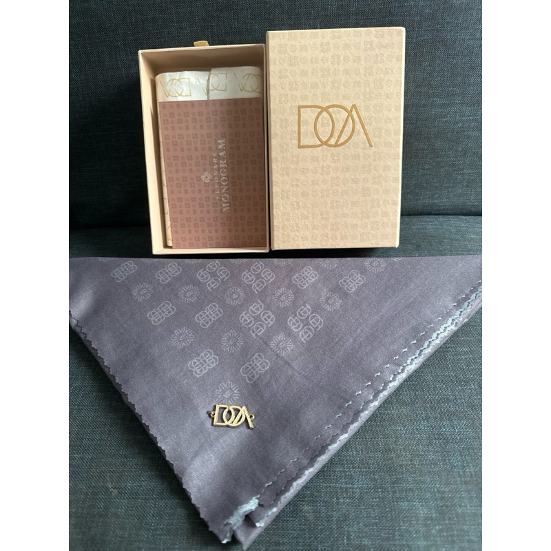 scarf doa monogram original