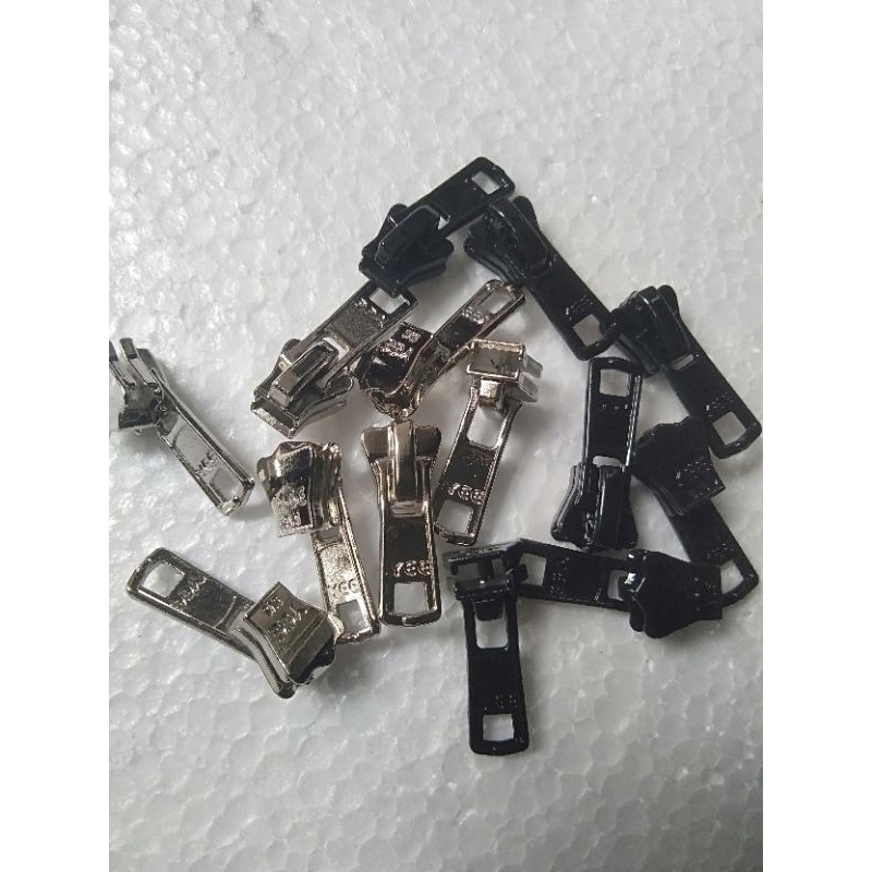 kepala resleting jaket vislon yee gigi kasar 1- pcs