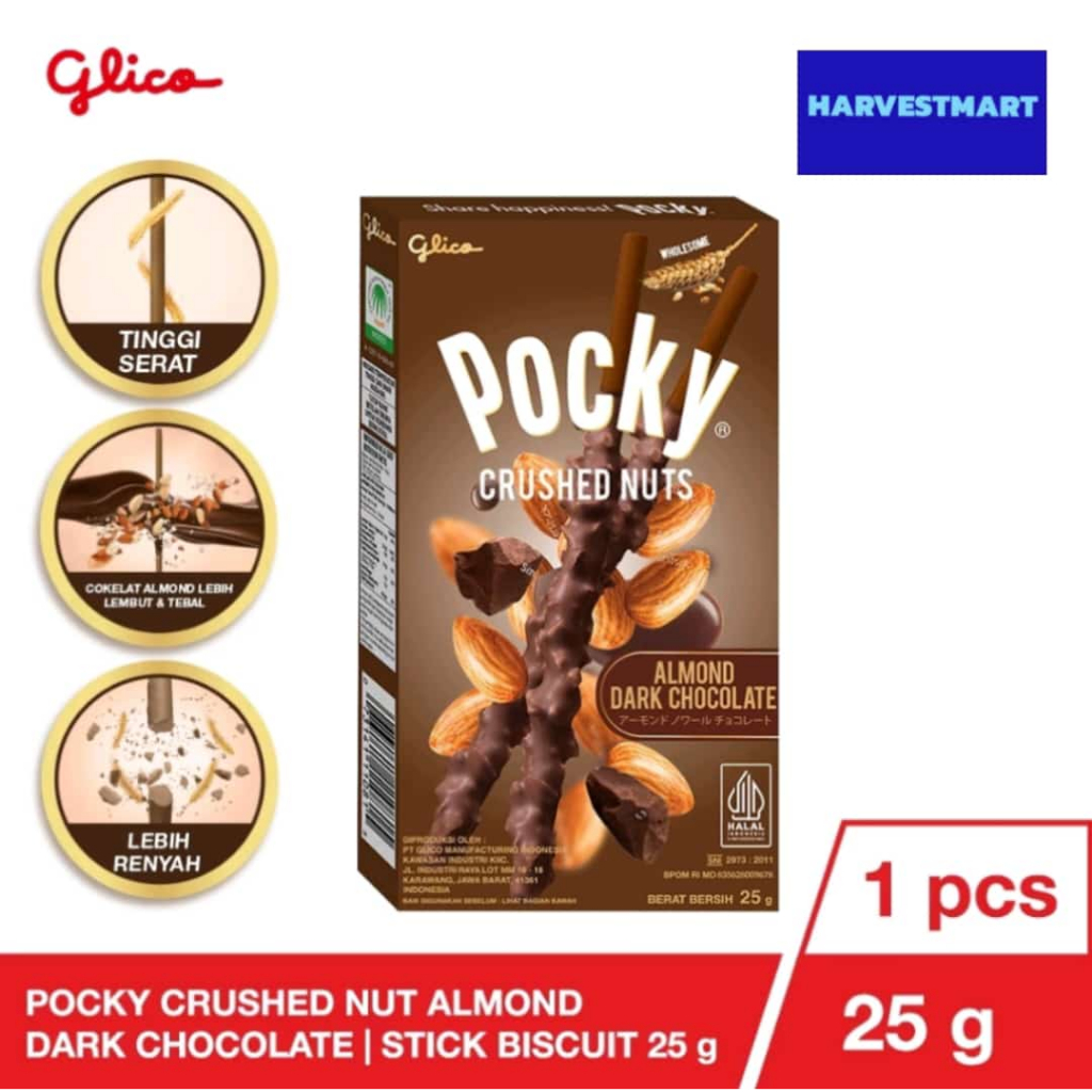 

Pocky Crushed Nuts Almond 25g