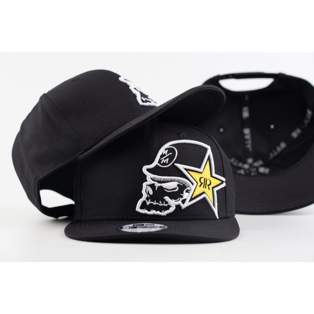 Topi Snapback Import Rockstar Unisex Hat Baseball Cap Distro