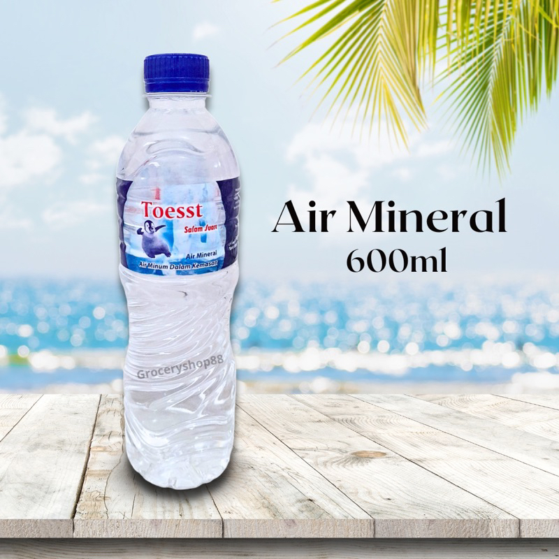 

Air Mineral Botol Toesst 600ml x 24 pcs [KARTONAN]