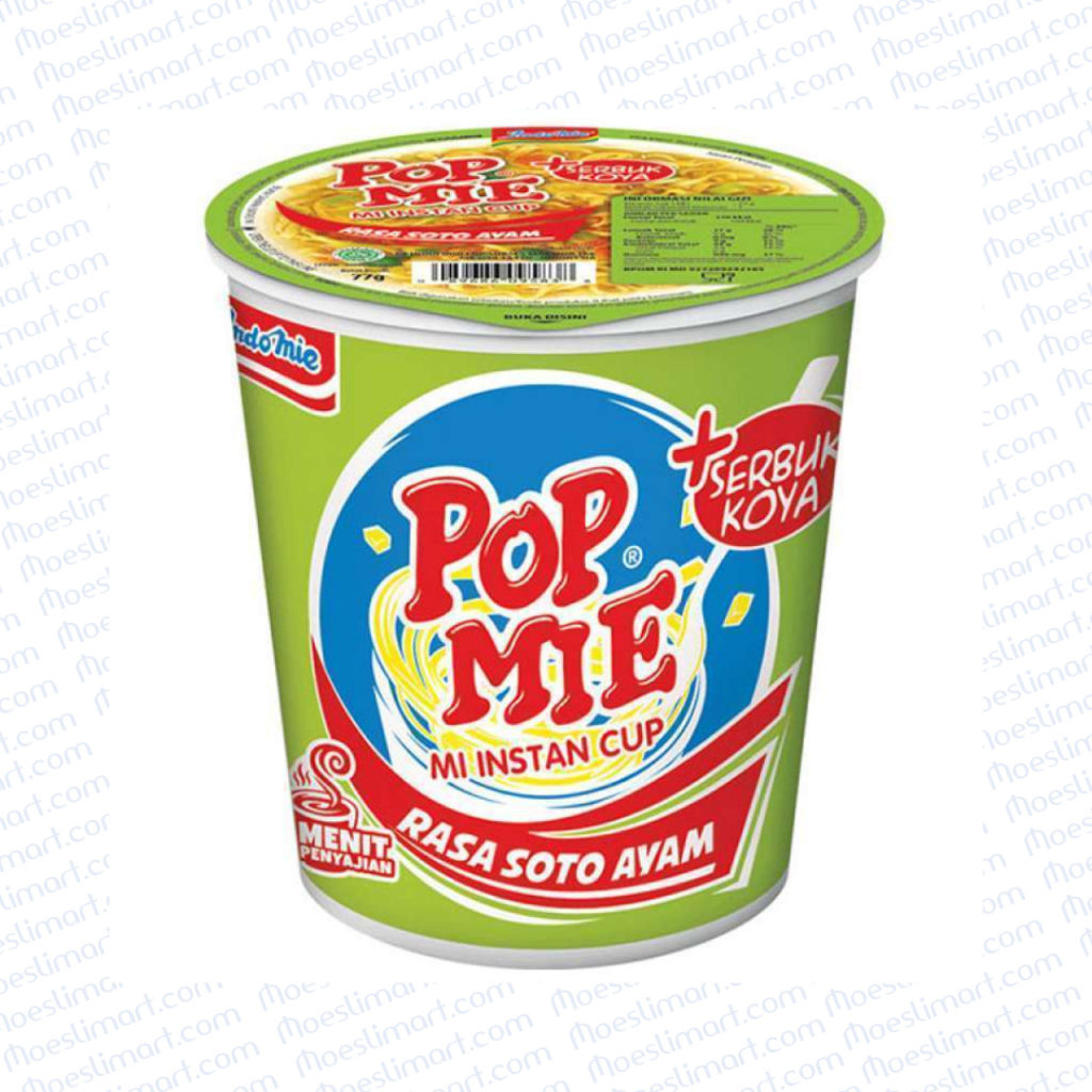 

Pop Mie Rasa Soto Ayam Jumbo 75 g